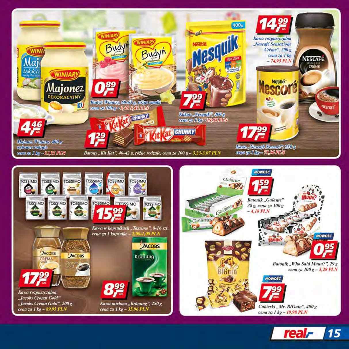 Gazetka promocyjna Real str. 15