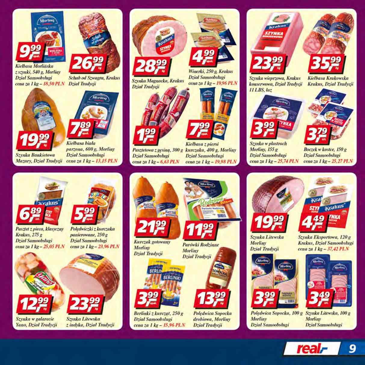 Gazetka promocyjna Real str. 9