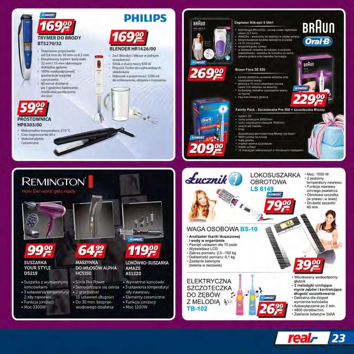 Gazetka promocyjna Real str. 23