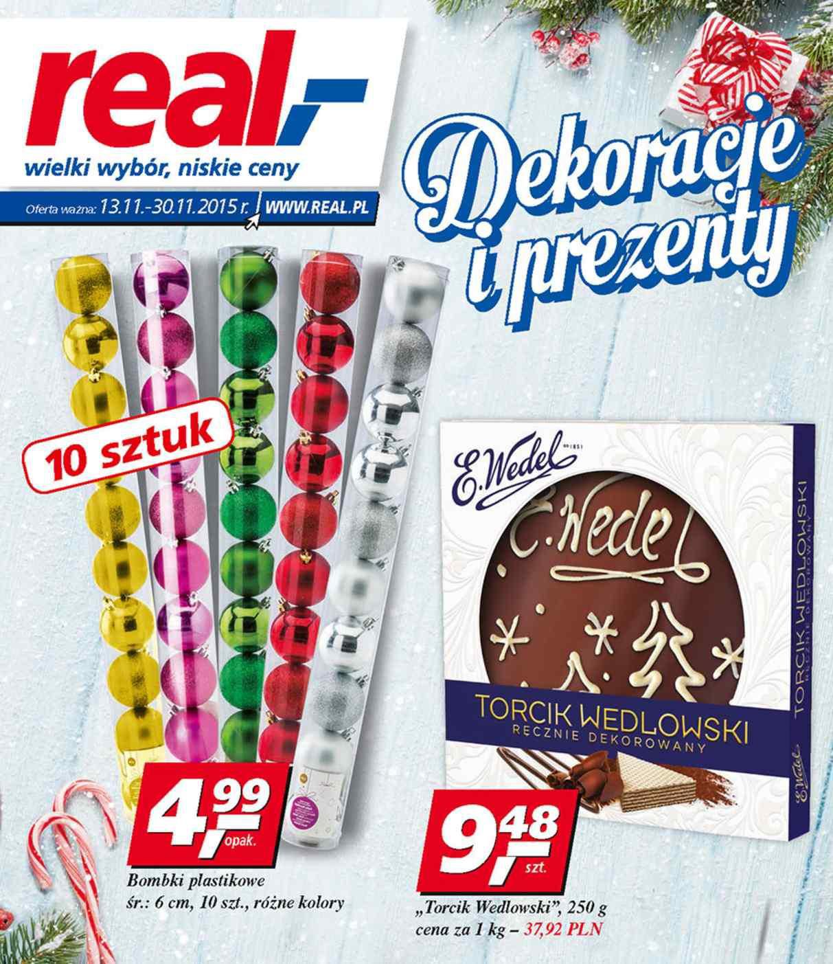 Gazetka promocyjna Real str. 1