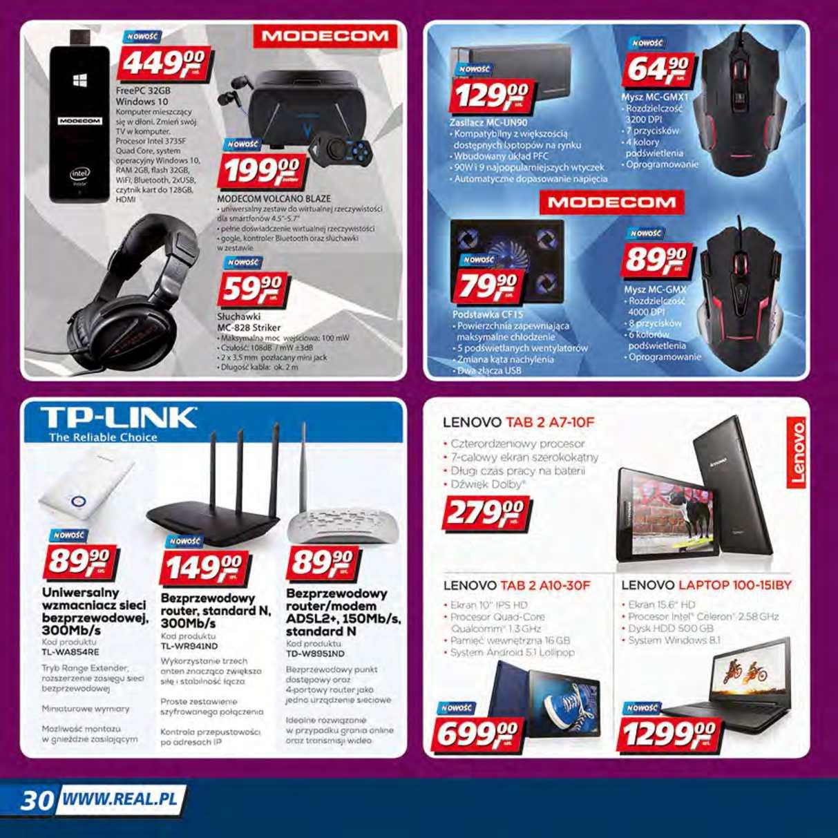 Gazetka promocyjna Real str. 30