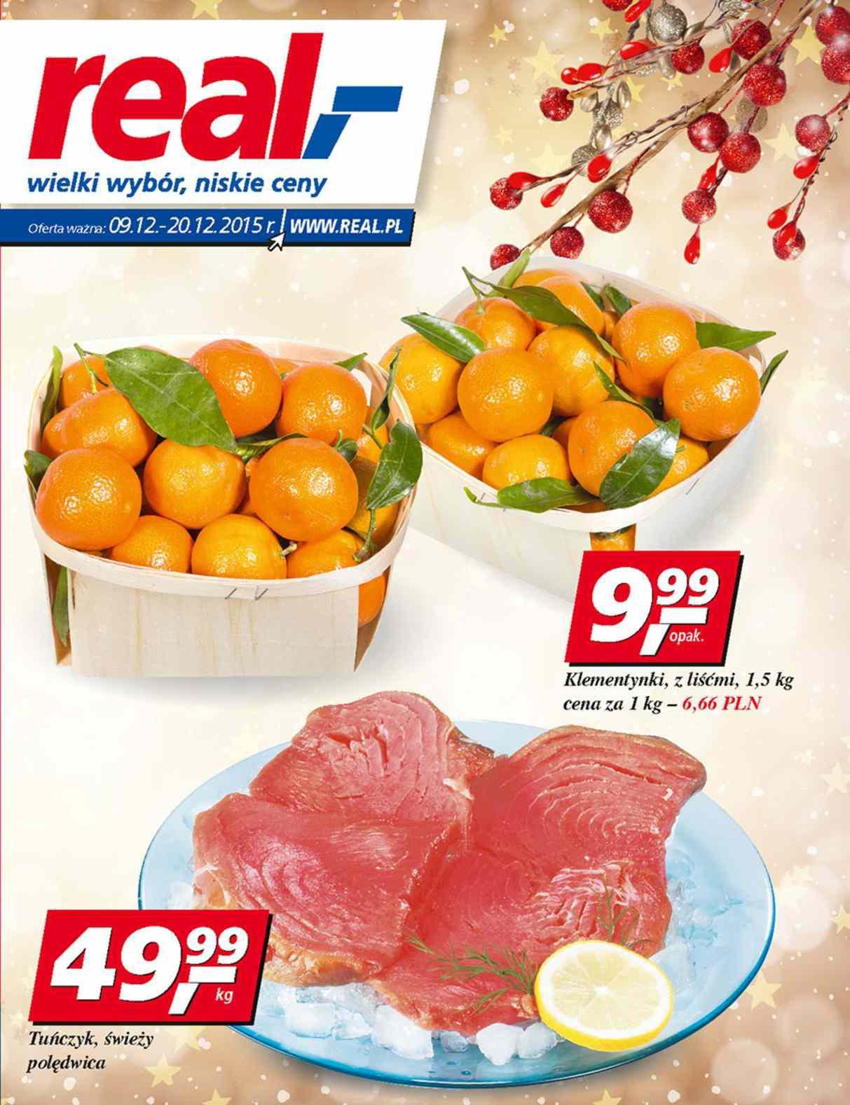 Gazetka promocyjna Real str. 1