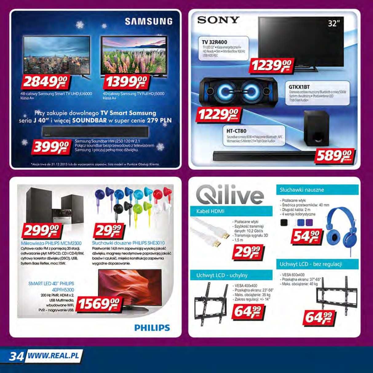 Gazetka promocyjna Real str. 34