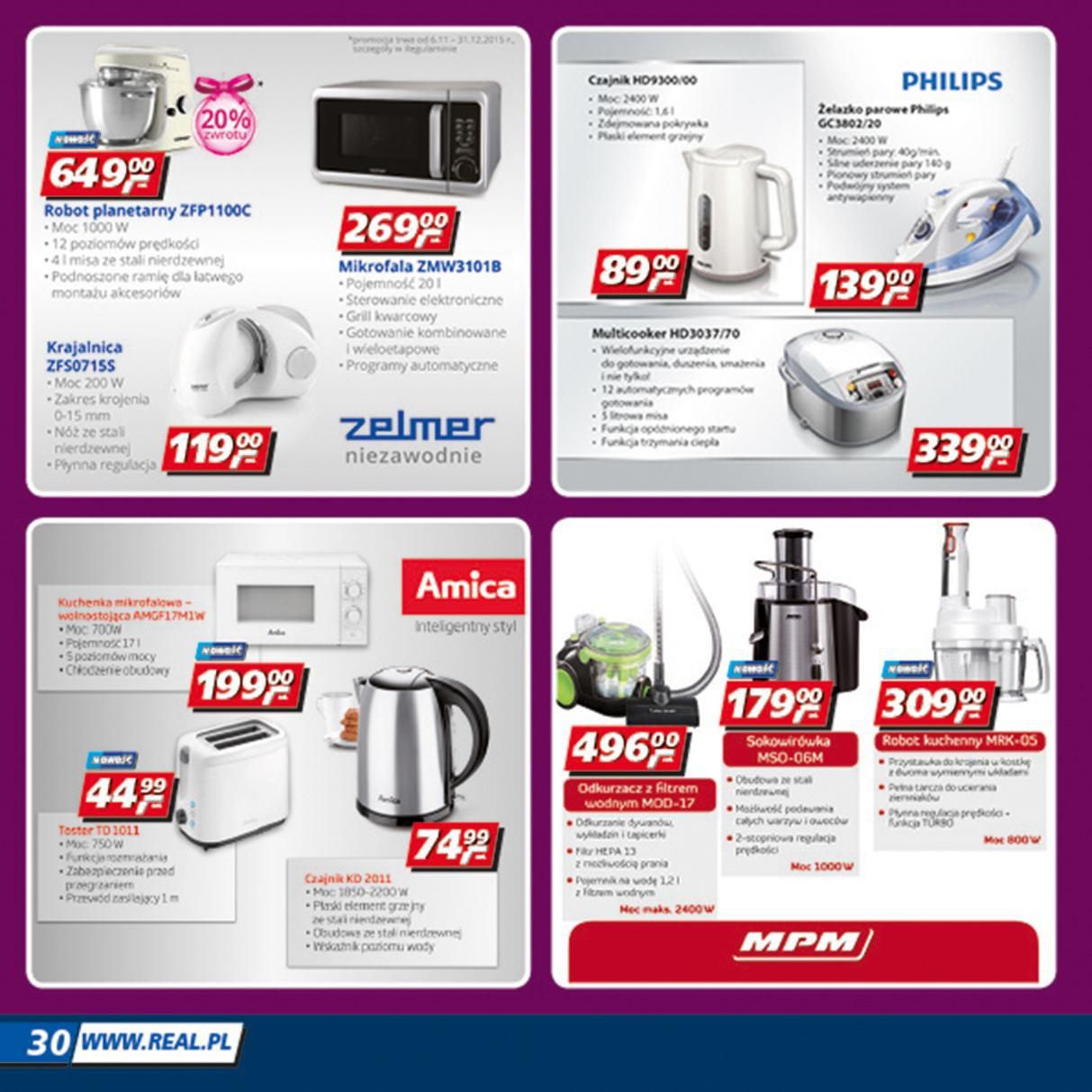 Gazetka promocyjna Real str. 30