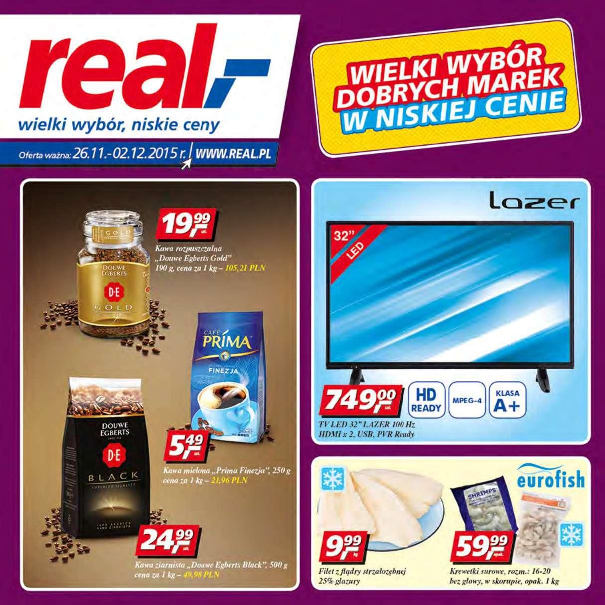 Gazetka promocyjna Real str. 1