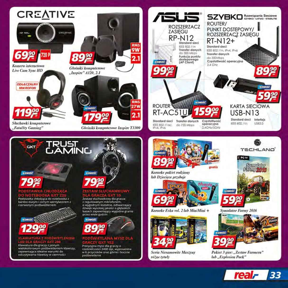 Gazetka promocyjna Real str. 33