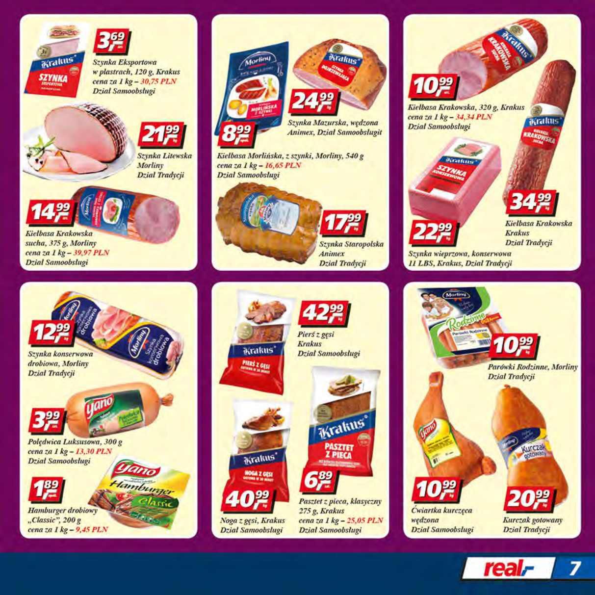 Gazetka promocyjna Real str. 7