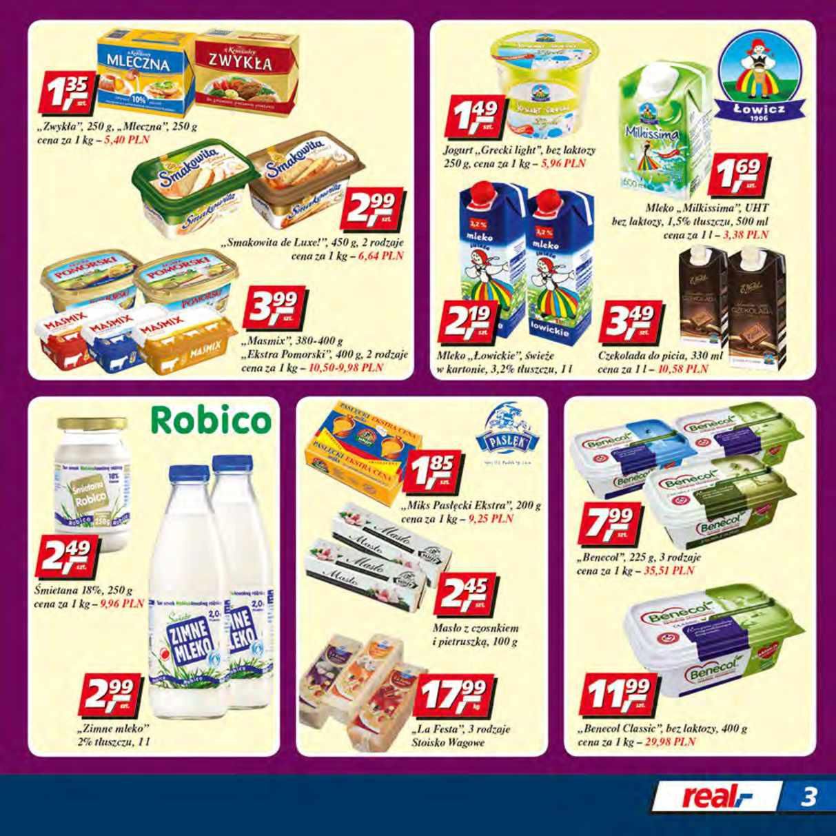 Gazetka promocyjna Real str. 3
